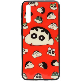   TOTO Cartoon Print Glass Case Samsung Galaxy A70 A monkey