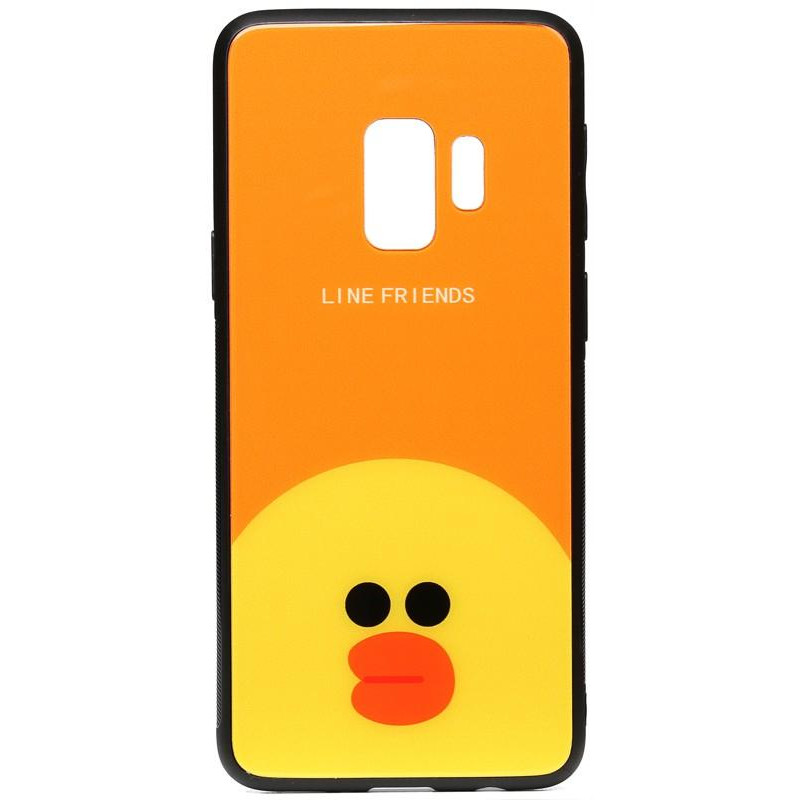 TOTO Cartoon Print Glass Case Samsung Galaxy S9 Line friends Sally - зображення 1