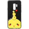 TOTO Cartoon Print Glass Case Samsung Galaxy S9+ Chicken Chick - зображення 1