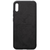 TOTO Deer Shell With Leather Effect Case Huawei Y6 2019 Black - зображення 1