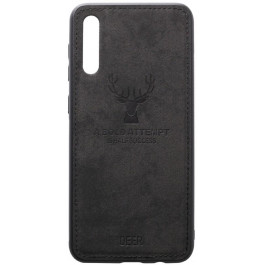   TOTO Deer Shell With Leather Effect Case Samsung Galaxy A40 Black