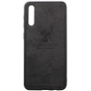 TOTO Deer Shell With Leather Effect Case Samsung Galaxy A50 Black - зображення 1