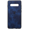 TOTO Deer Shell With Leather Effect Case Samsung Galaxy S10 Dark Blue - зображення 1