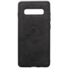 TOTO Deer Shell With Leather Effect Case Samsung Galaxy S10+ Black - зображення 1