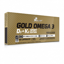 Olimp Gold Omega 3 D3 + K2 Sport Edition 60 caps