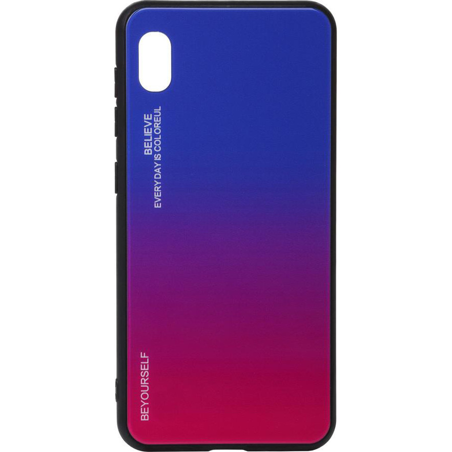 BeCover Gradient Glass для Xiaomi Redmi 7A Blue-Red (703888) - зображення 1