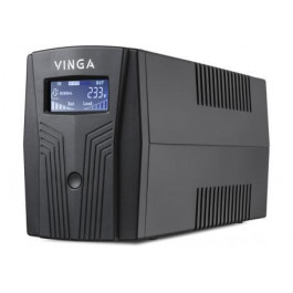 Vinga LCD 1200VA plastic case with USB+RJ11 (VPC-1200PU)