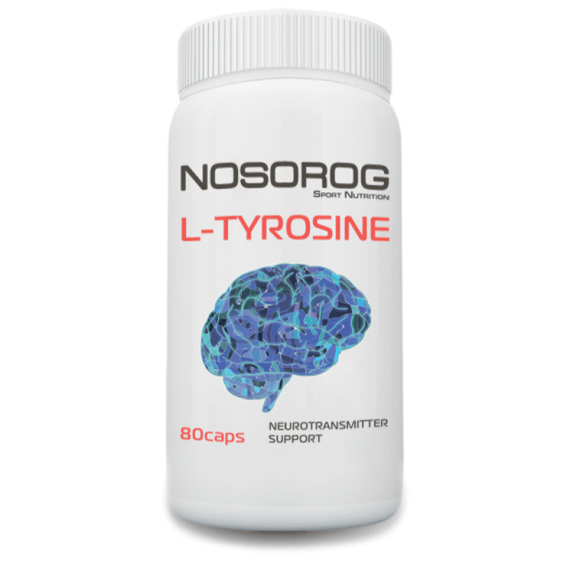 Nosorog L-Tyrosine 80 caps - зображення 1