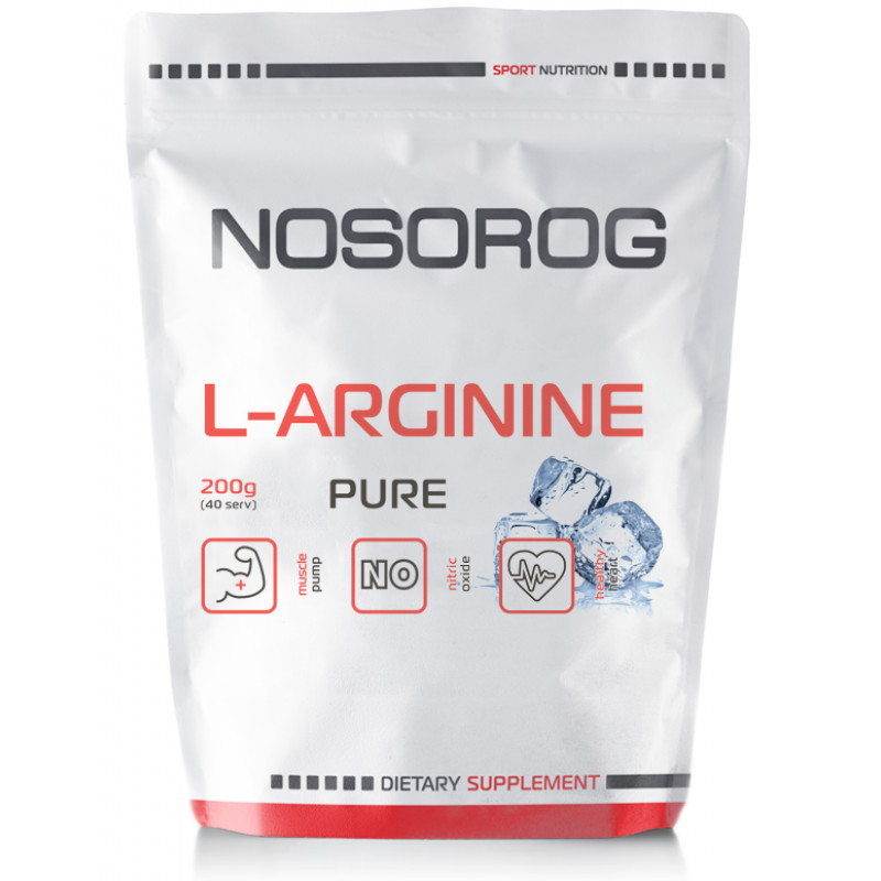 Nosorog L-Arginine 200 g /40 servings/ Pure - зображення 1