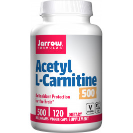 Jarrow Formulas Acetyl L-Carnitine 500 mg 120 caps