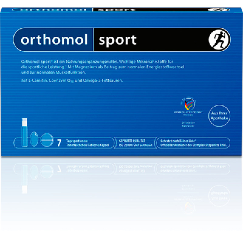 Orthomol Sport Omega-3 7 pack - зображення 1
