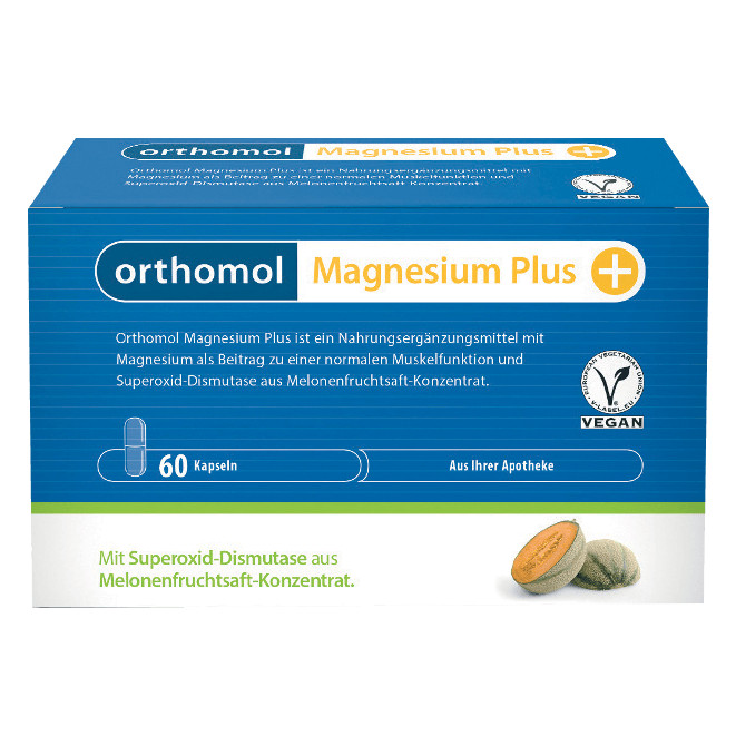 Orthomol Magnesium Plus 60 caps - зображення 1