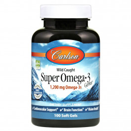   Carlson Labs Super Omega-3 Gems 100 caps