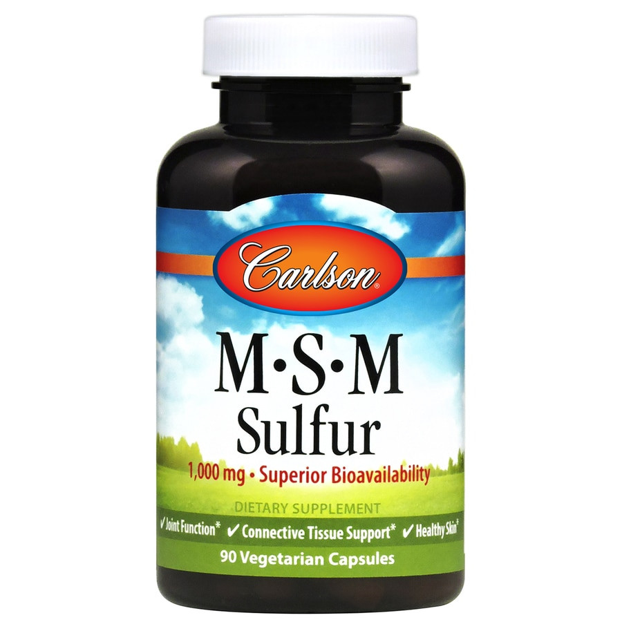 Carlson Labs MSM Sulfur 90 caps - зображення 1