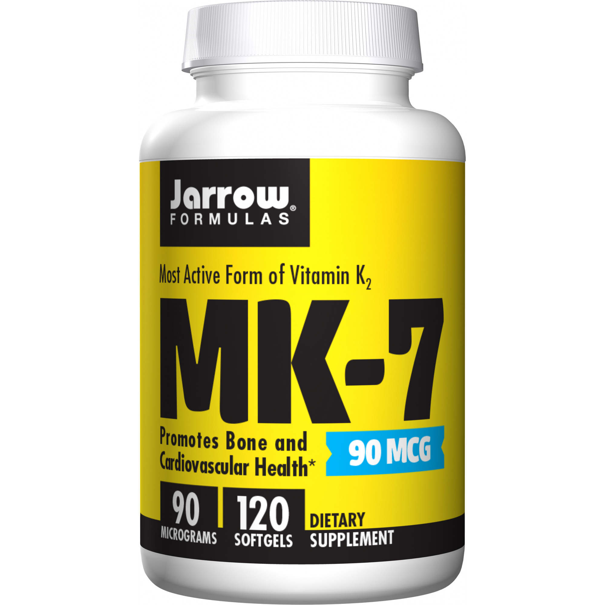 Jarrow Formulas MK-7 /Vitamin K2/ 90 mcg 120 caps - зображення 1