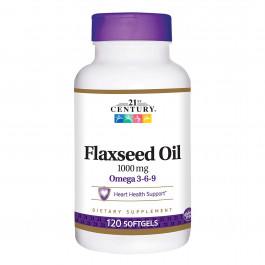   21st Century Flaxseed Oil 1000 mg Omega 3-6-9 120 caps