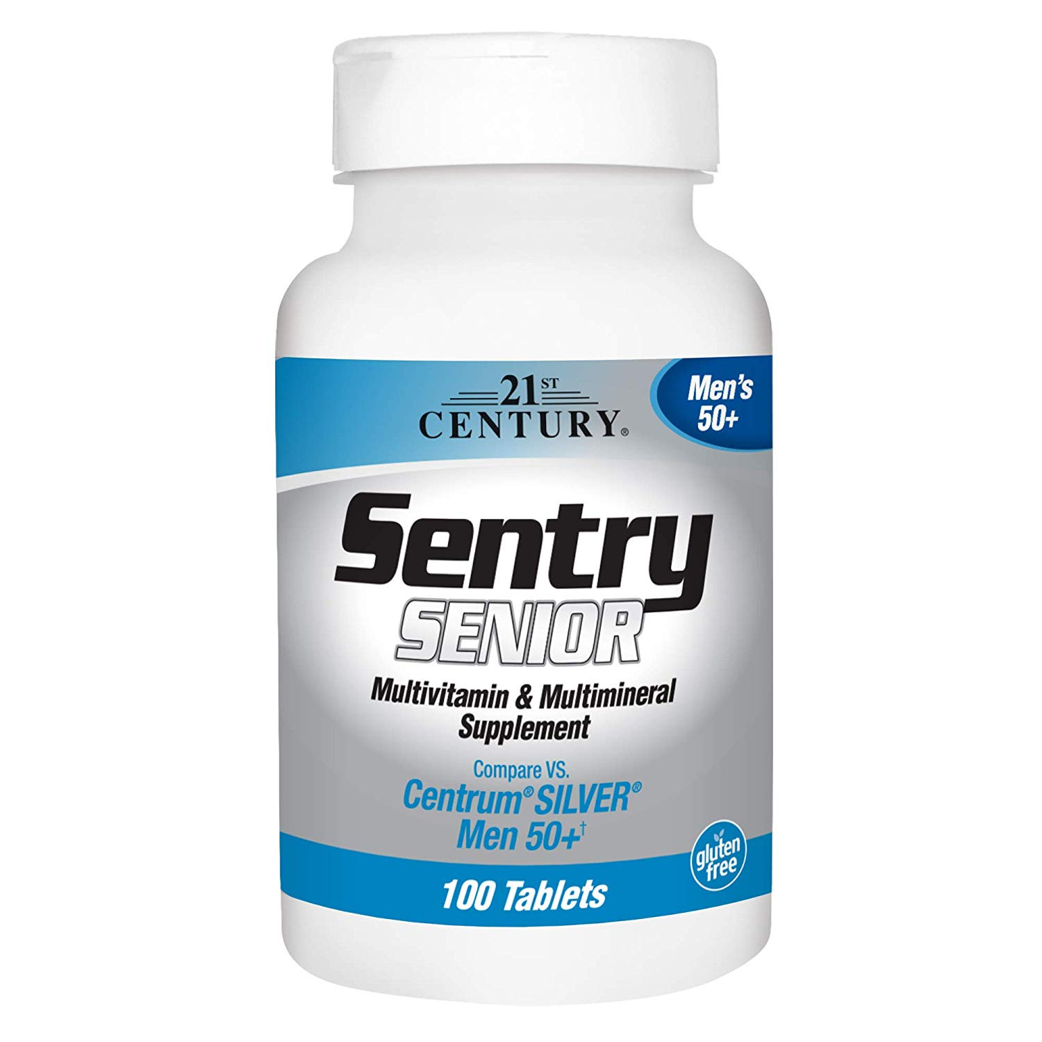 21st Century Sentry Senior Mens 50+ 100 tabs - зображення 1