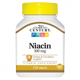 21st Century Niacin 100 mg 110 tabs