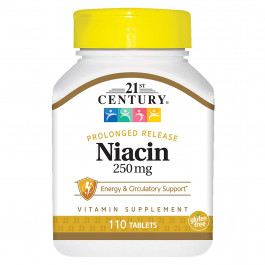 21st Century Niacin 250 mg 110 tabs