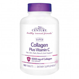 21st Century Super Collagen Plus Vitamin C 180 tabs