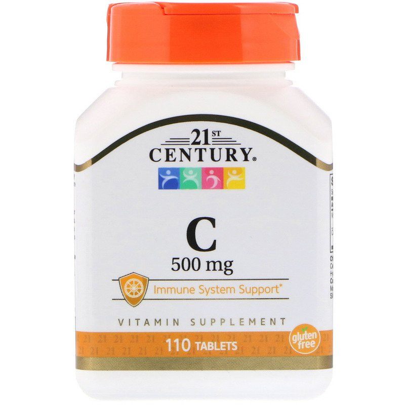 21st Century Vitamin C 500 mg 110 tabs - зображення 1