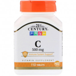 21st Century Vitamin C 500 mg 110 tabs
