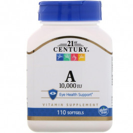 21st Century Vitamin A 3000 mcg /10,000 IU/ 110 tabs