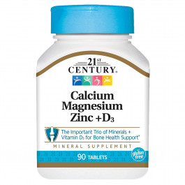 21st Century Cal Mag Zinc +D3 90 tabs