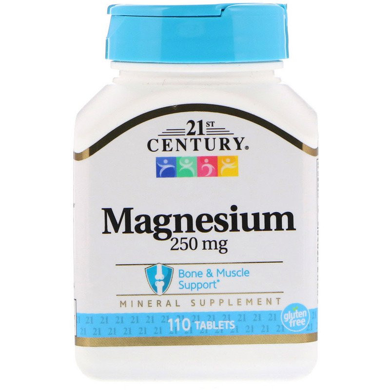 21st Century Magnesium 250 mg 110 tabs - зображення 1
