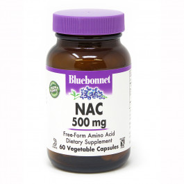 Bluebonnet Nutrition NAC 500 mg 60 caps