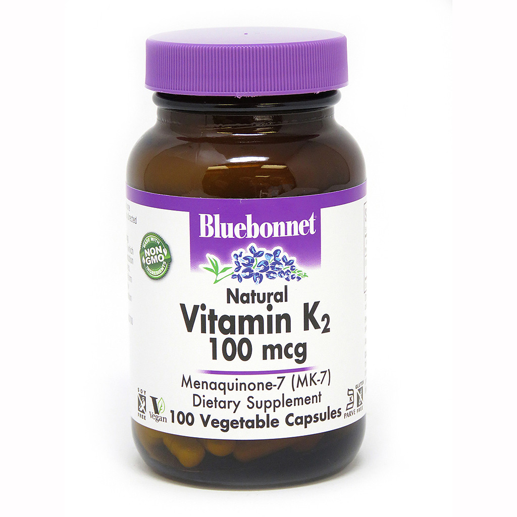 Bluebonnet Nutrition Vitamin K2 100 mcg 100 caps - зображення 1