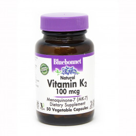 Bluebonnet Nutrition Vitamin K2 100 mcg 50 caps