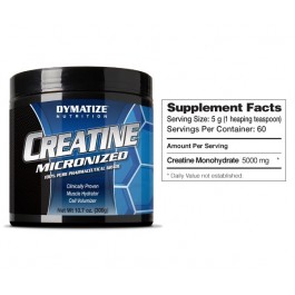 Dymatize Creatine Micronized 300 g /60 servings/ Unflavored