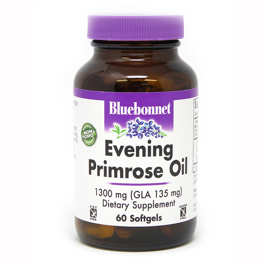 Bluebonnet Nutrition Evening Primrose Oil 1300 mg 60 caps - зображення 1