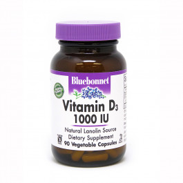 Bluebonnet Nutrition Vitamin D3 1000 IU 90 caps