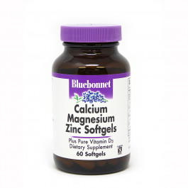 Bluebonnet Nutrition Calcium Magnesium Zinc 60 caps