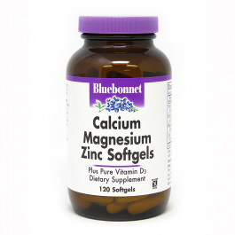 Bluebonnet Nutrition Calcium Magnesium Zinc 120 caps