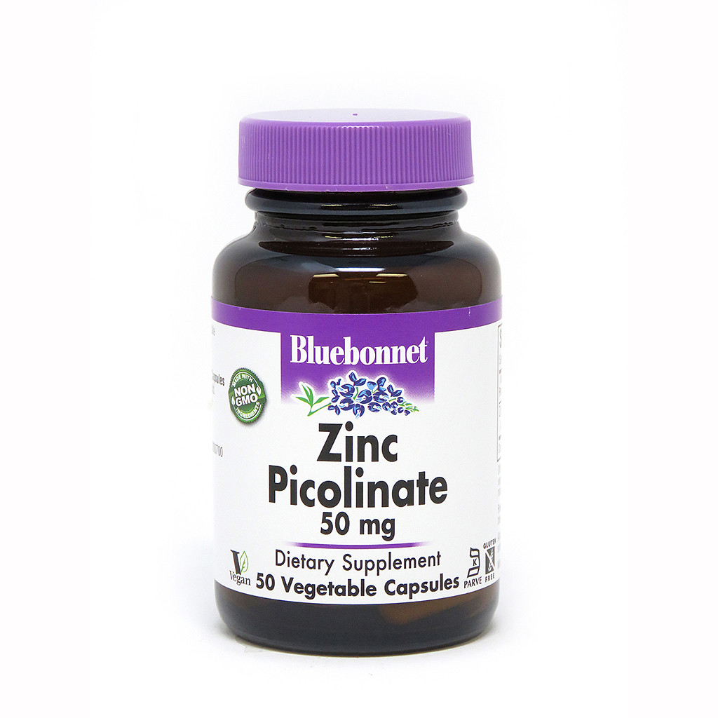 Bluebonnet Nutrition Zinc Picolinate 50 mg 50 caps - зображення 1