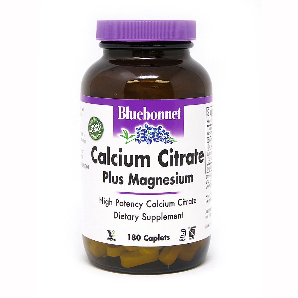 Bluebonnet Nutrition Calcium Citrate Plus Magnesium 180 caps - зображення 1