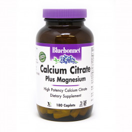 Bluebonnet Nutrition Calcium Citrate Plus Magnesium 180 caps