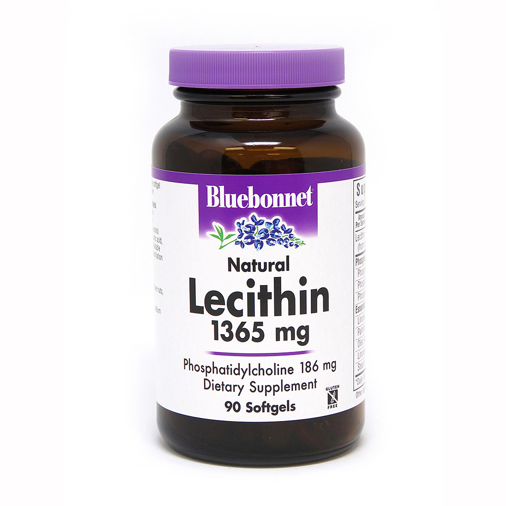 Bluebonnet Nutrition Lecithin 1365 mg 90 caps - зображення 1