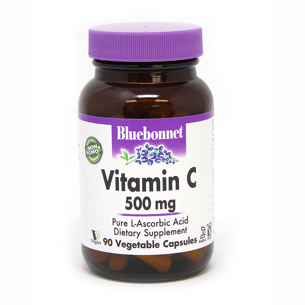 Bluebonnet Nutrition Vitamin C 500 mg 90 caps - зображення 1