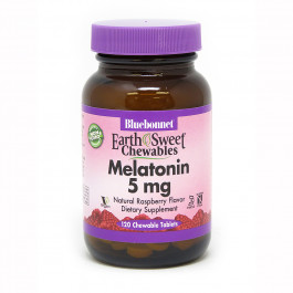 Bluebonnet Nutrition EarthSweet Chewables Melatonin 5 mg 120 tabs Natural Raspberry