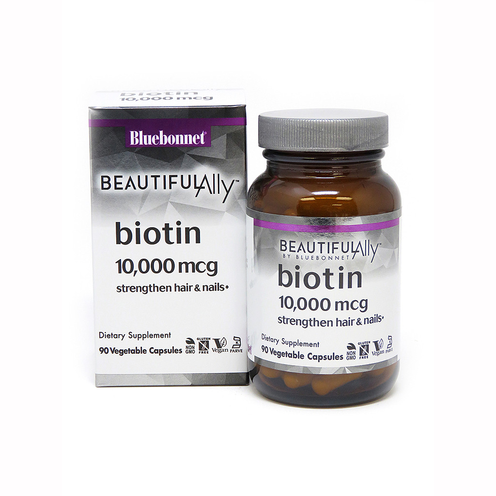 Bluebonnet Nutrition Beautiful Ally Biotin 10,000 mcg 90 caps - зображення 1