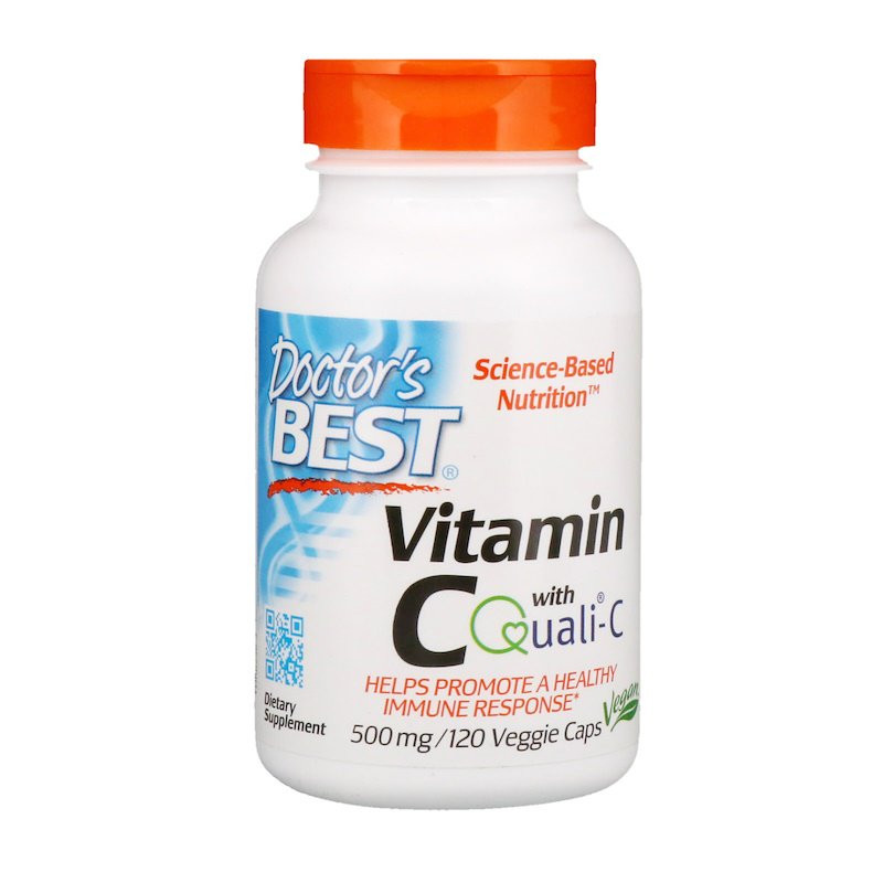 Doctor's Best Vitamin C with Quali-C 500 mg 120 caps - зображення 1