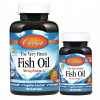 Carlson Labs The Very Finest Fish Oil 150 caps /120+30 caps/ Natural Orange - зображення 1