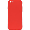 TOTO 1mm Matt TPU Case Apple iPhone 6/6s Red - зображення 1