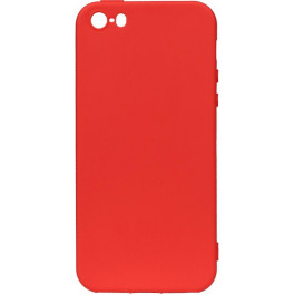 TOTO 1mm Matt TPU Case Apple iPhone SE/5s/5 Red