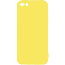 TOTO 1mm Matt TPU Case Apple iPhone SE/5s/5 Yellow