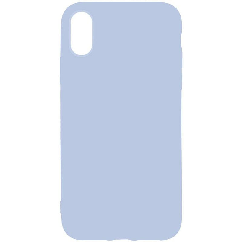 TOTO 1mm Matt TPU Case Apple iPhone X/XS Lilac - зображення 1